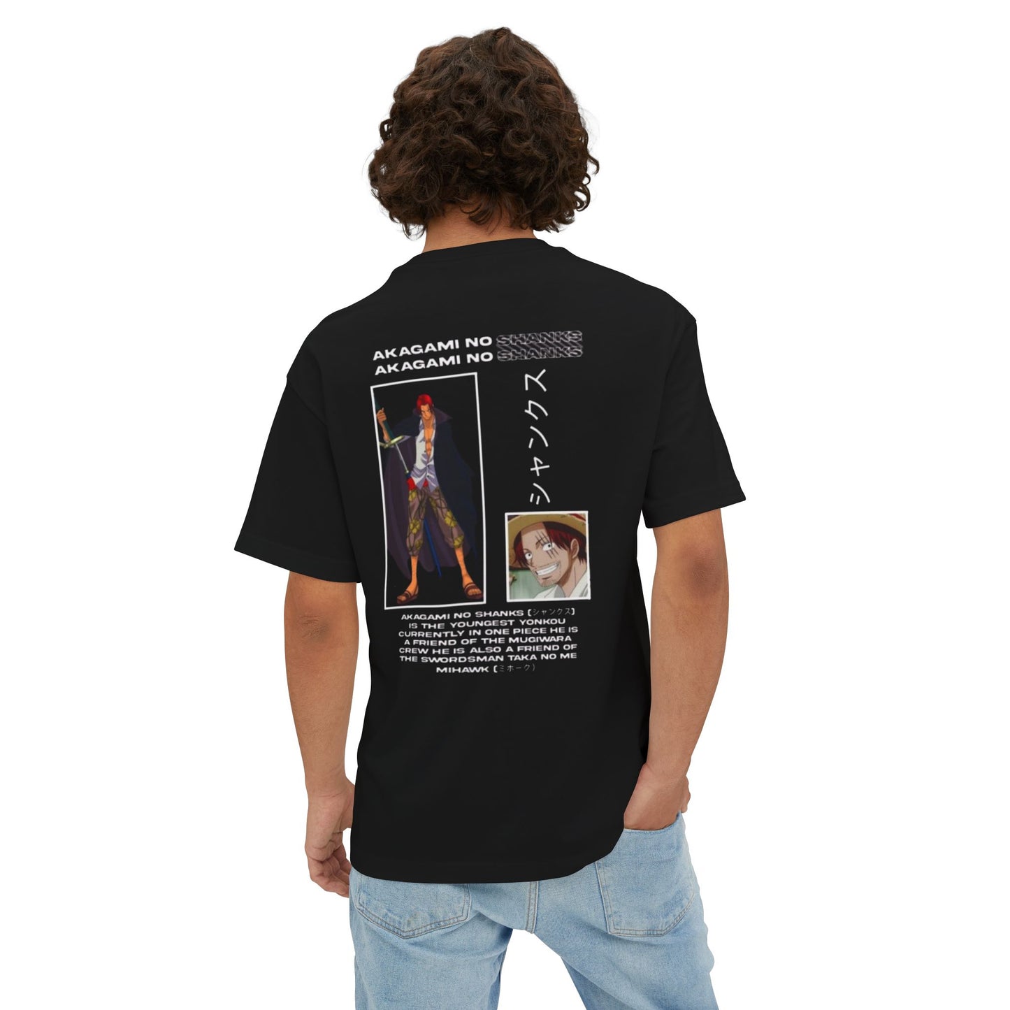 Red-Haired Shanks Oversized Tee