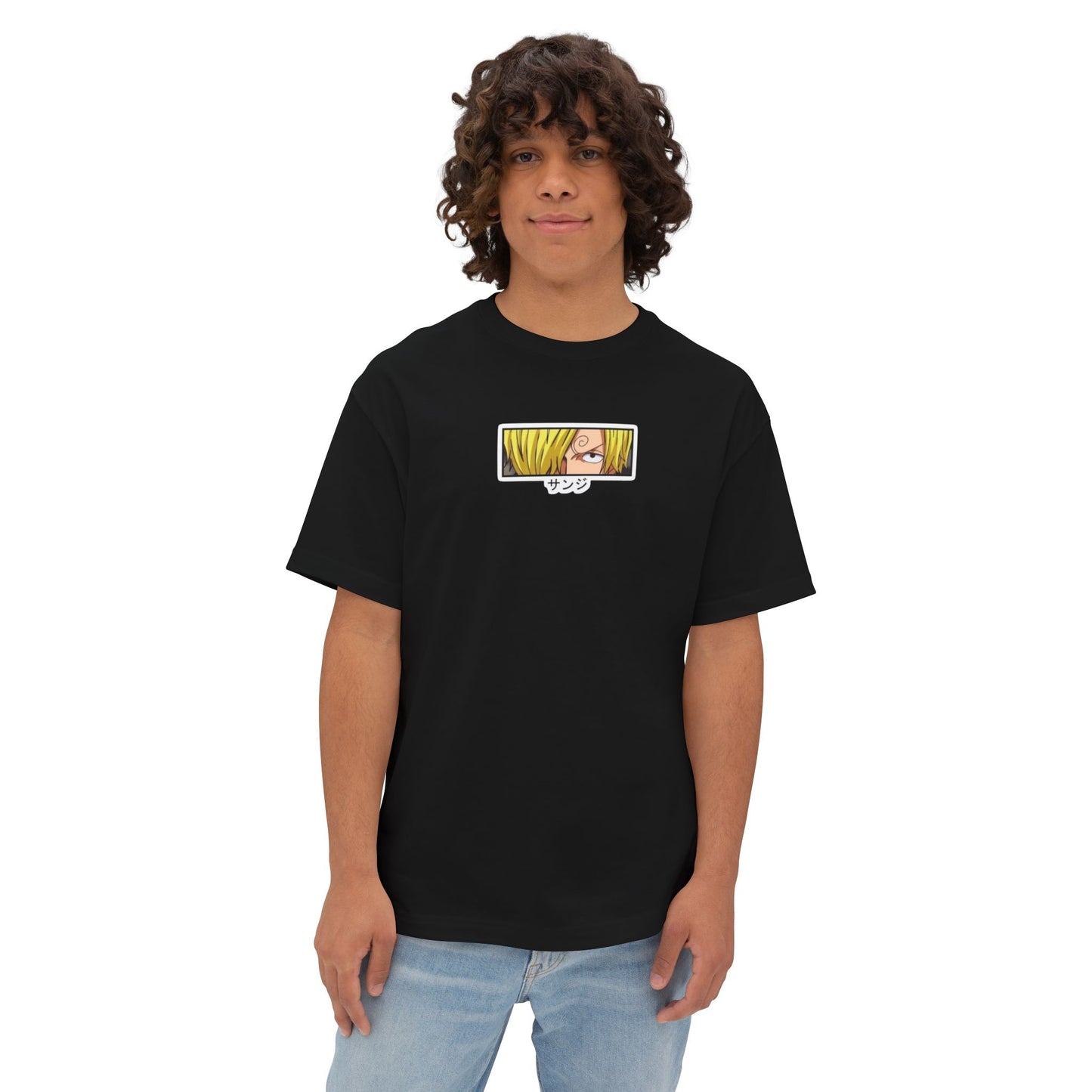Black Leg Sanji Oversized Tee