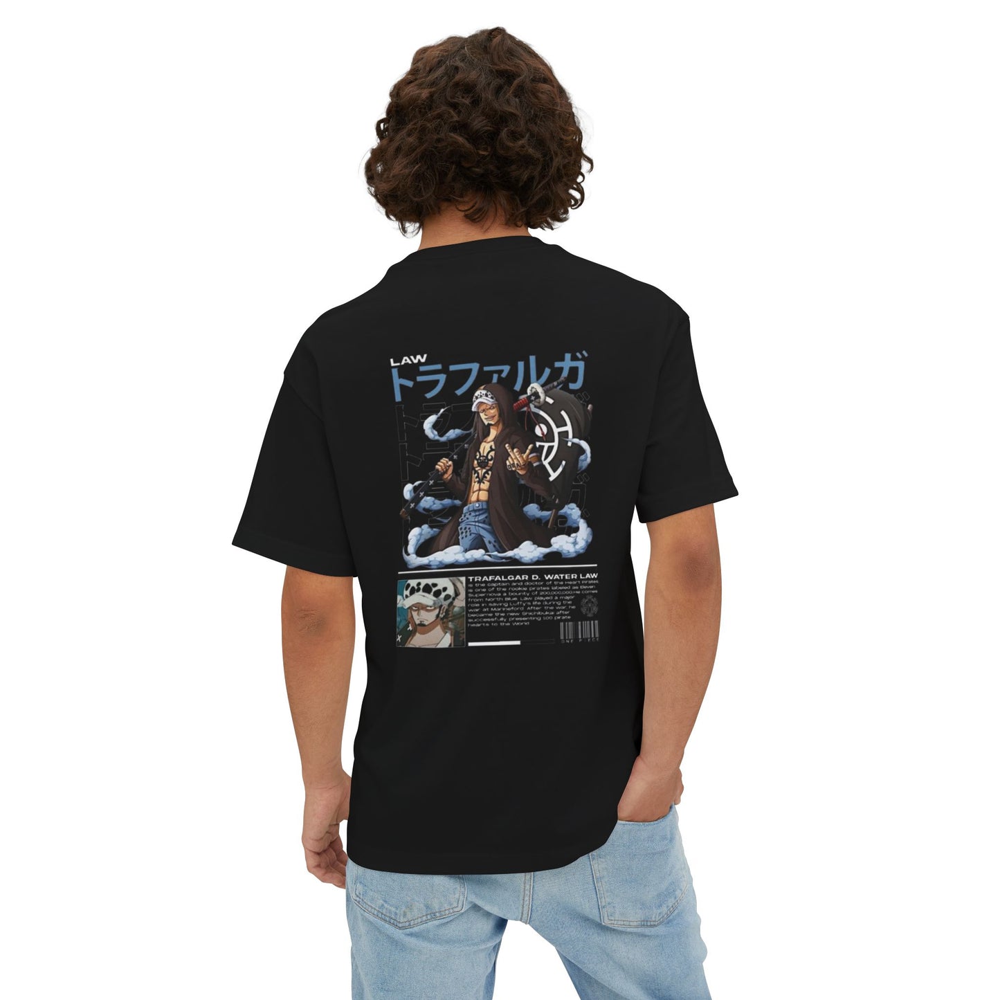 Trafalgar D. Water Law Oversized Tee