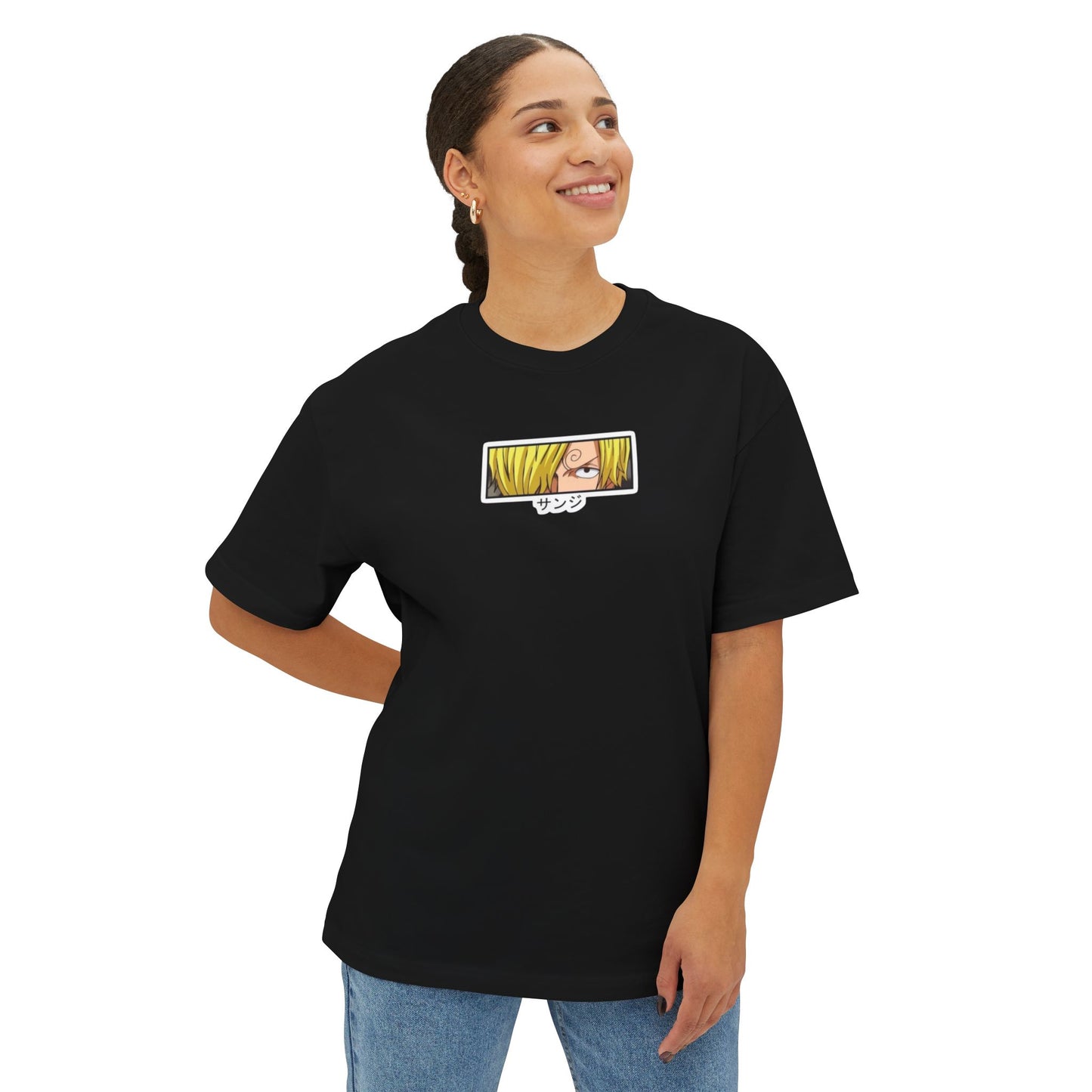 Black Leg Sanji Oversized Tee